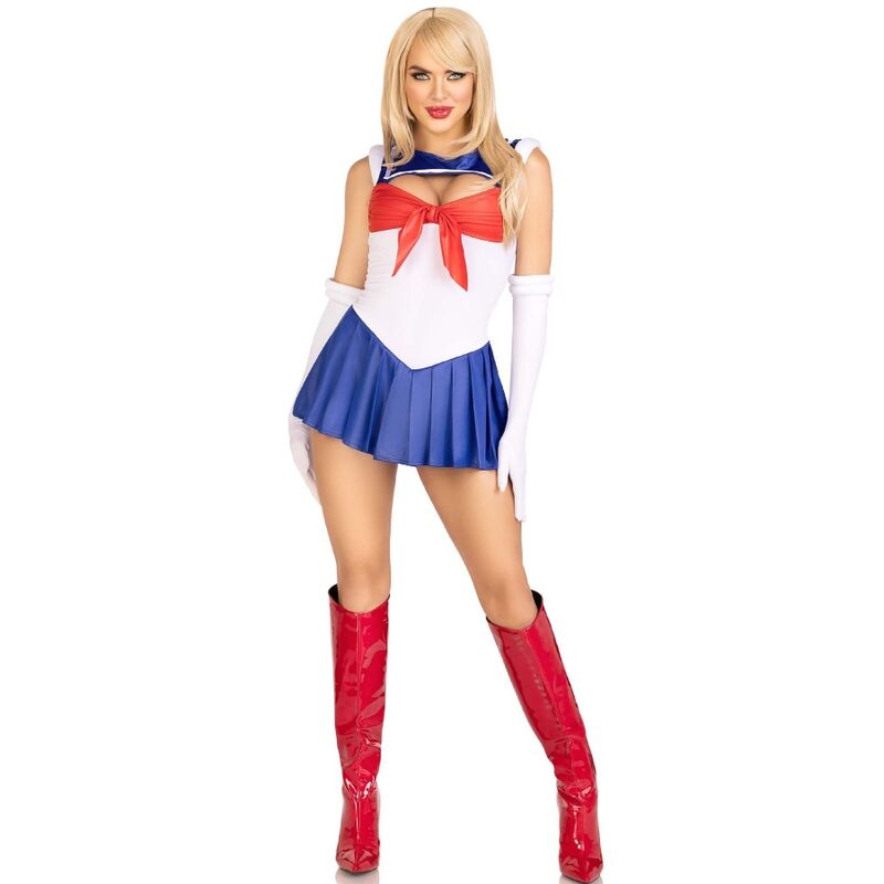 LEG AVENUE - COSTUME SEXY SAILOR MULTICOLOR S 4 LEG AVENUE - COSTUME SEXY SAILOR MULTICOLOR S - obrazek 4