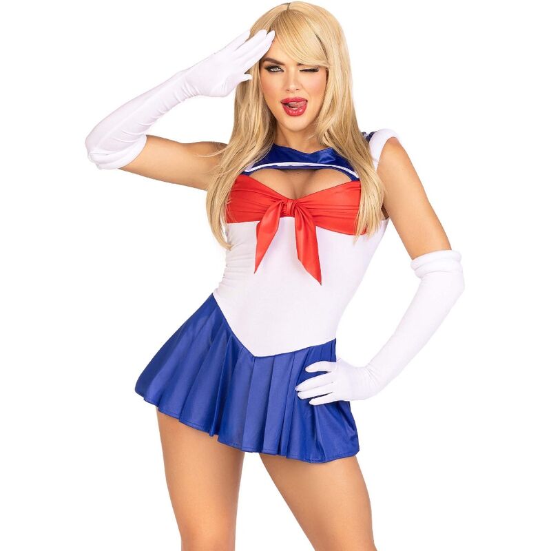 LEG AVENUE - COSTUME SEXY SAILOR MULTICOLOR M 2 LEG AVENUE - COSTUME SEXY SAILOR MULTICOLOR M - obrazek 2