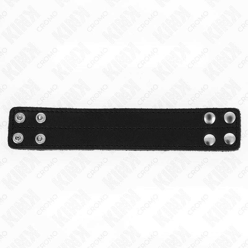 KINK - LEATHER PENIS RING WITH PRESSURE CLOSURE 18.5 X 3.3 CM 3 KINK - LEATHER PENIS RING WITH PRESSURE CLOSURE 18.5 X 3.3 CM - obrazek 3