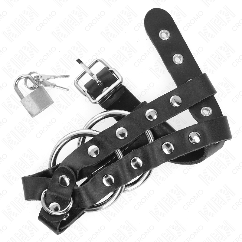 KINK - ADJUSTABLE PENIS CAGE WITH LOCK 3 KINK - ADJUSTABLE PENIS CAGE WITH LOCK - obrazek 3