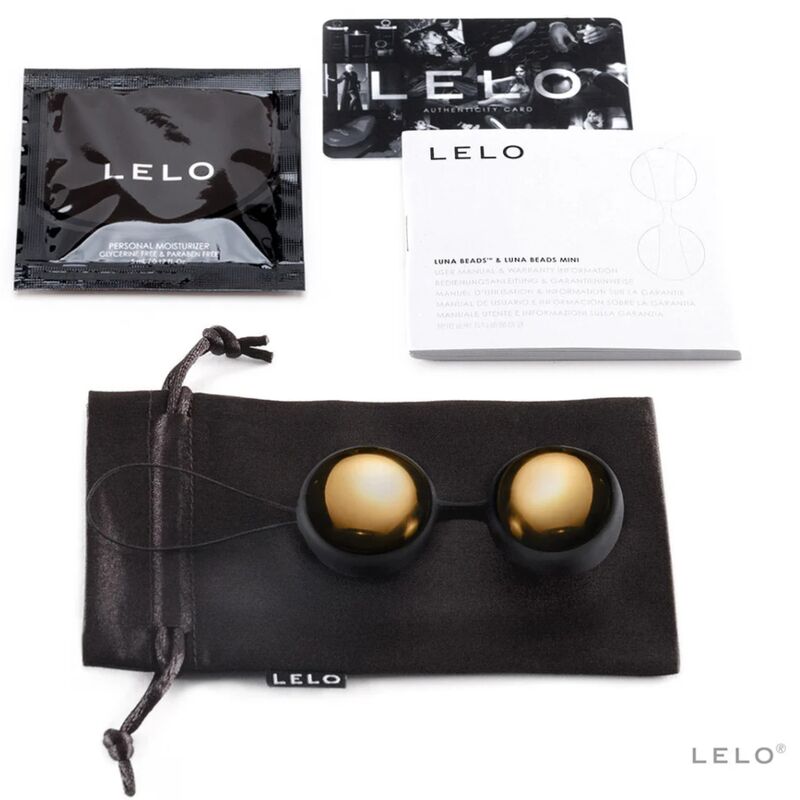 LELO - LUNA BEADS 20 KARAT GOLD 3 LELO - LUNA BEADS 20 KARAT GOLD - obrazek 3