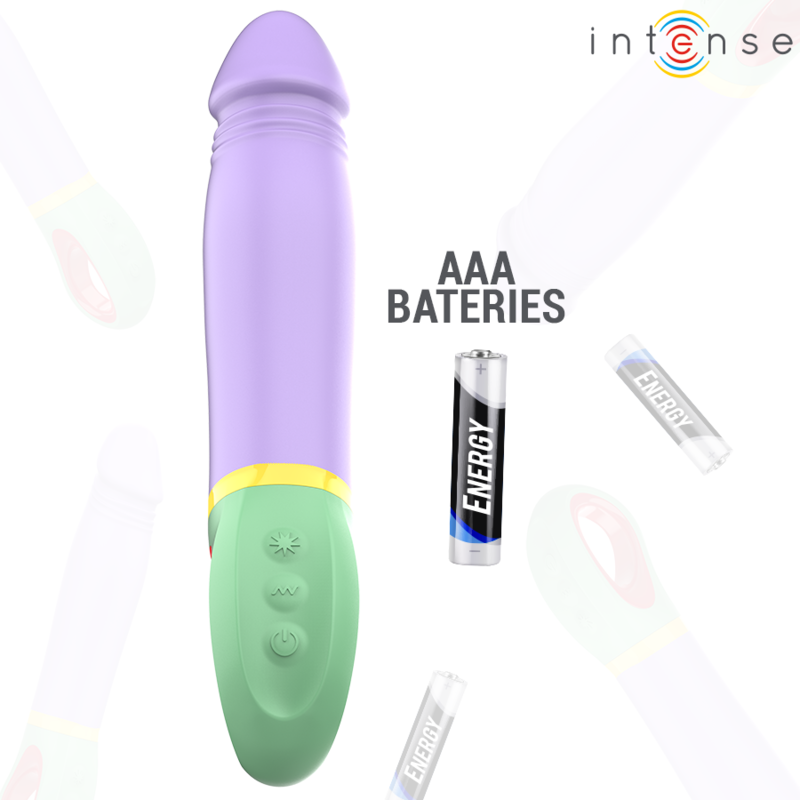 INTENSE - VELMA CLASSIC PURPLE VIBRATOR 5 INTENSE - VELMA CLASSIC PURPLE VIBRATOR - obrazek 5
