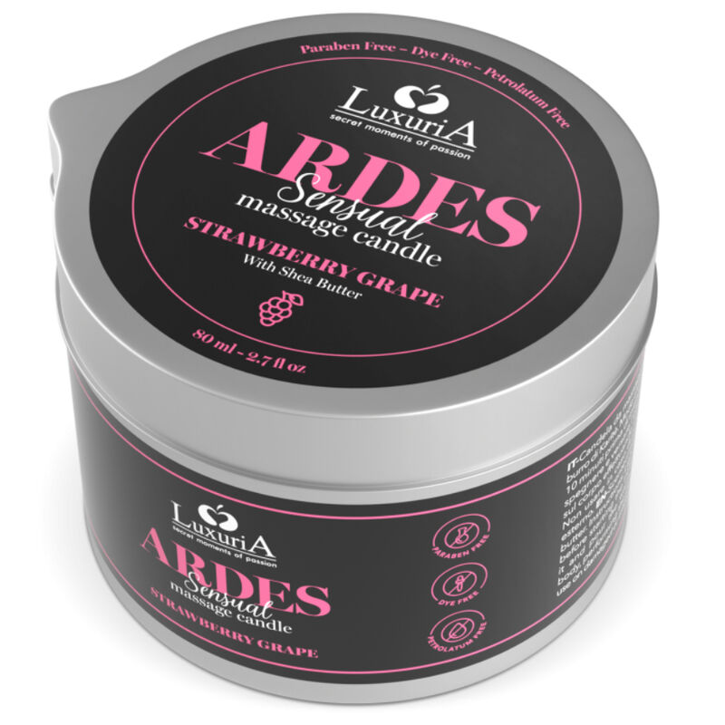 INTIMATELINE LUXURIA - GRAPE MASSAGE CANDLE 2 INTIMATELINE LUXURIA - GRAPE MASSAGE CANDLE - obrazek 2