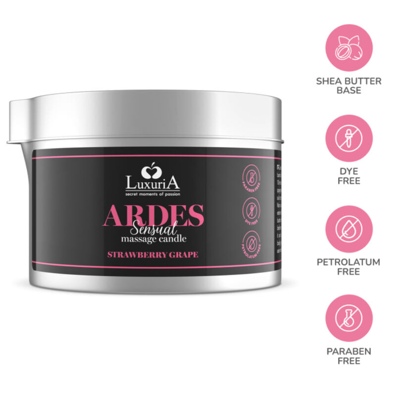 INTIMATELINE LUXURIA - GRAPE MASSAGE CANDLE 3 INTIMATELINE LUXURIA - GRAPE MASSAGE CANDLE - obrazek 3