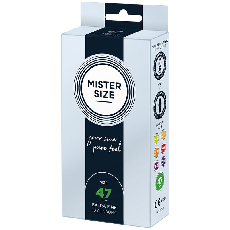 MISTER SIZE - CONDOMS SIZE XS 47 MM (10 UNITS) 2 MISTER SIZE - CONDOMS SIZE XS 47 MM (10 UNITS) - obrazek 2