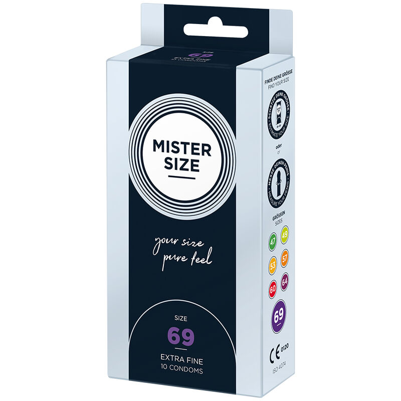 MISTER SIZE - CONDOMS SIZE XXXL 69 MM (10 UNITS) 2 MISTER SIZE - CONDOMS SIZE XXXL 69 MM (10 UNITS) - obrazek 2