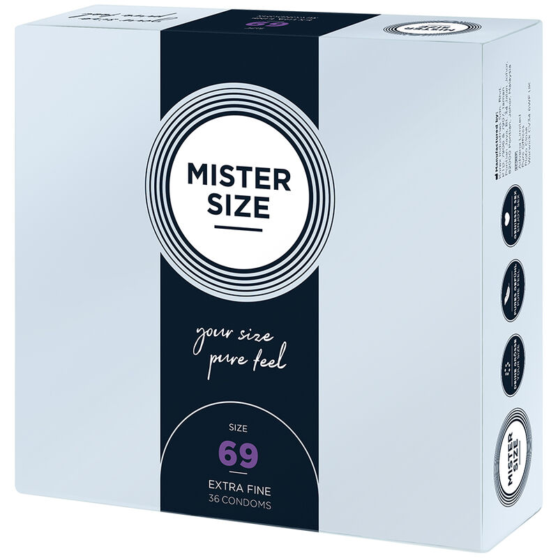 MISTER SIZE - CONDOMS SIZE XXXL 69 MM (36 UNITS) 2 MISTER SIZE - CONDOMS SIZE XXXL 69 MM (36 UNITS) - obrazek 2
