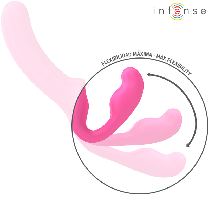 INTENSE - AMY DOUBLE VIBRATOR 20 CM PINK REMOTE CONTROL 5 INTENSE - AMY DOUBLE VIBRATOR 20 CM PINK REMOTE CONTROL - obrazek 5