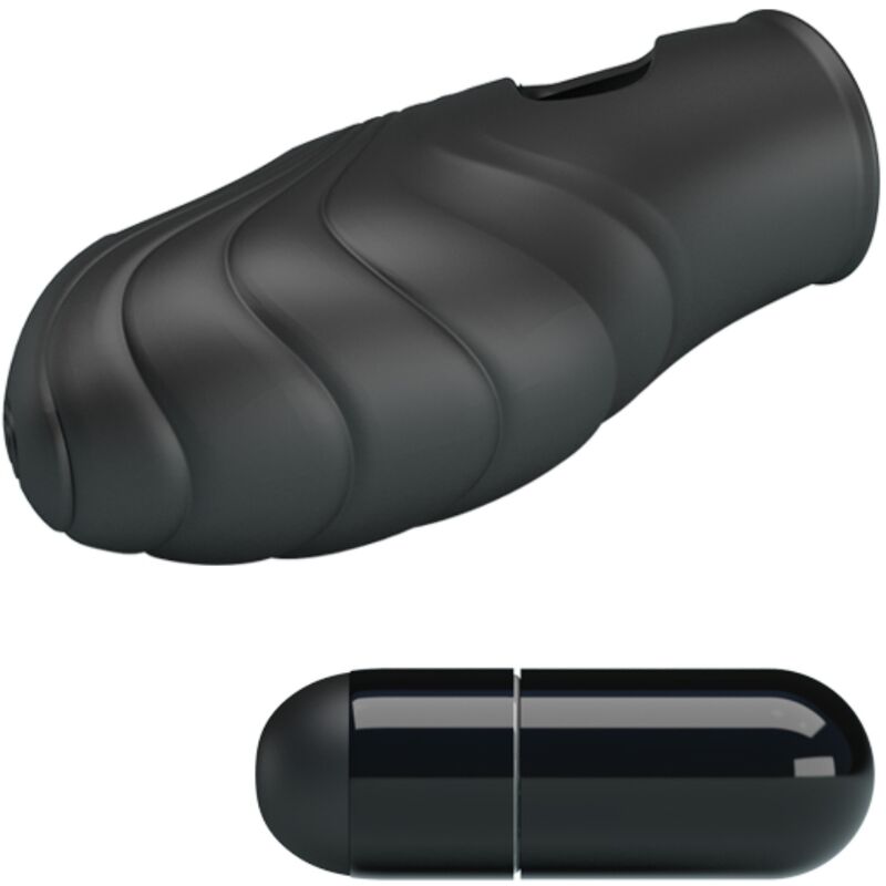 PRETTY LOVE - LICH SILICONE FINGER VIBRATOR BLACK 5 PRETTY LOVE - LICH SILICONE FINGER VIBRATOR BLACK - obrazek 5
