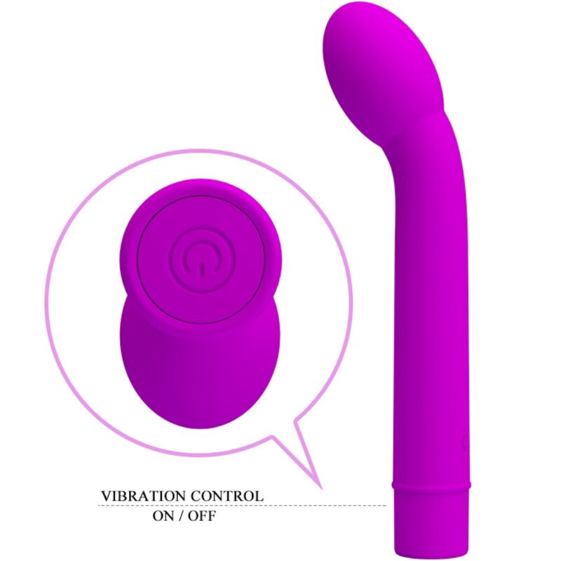 PRETTY LOVE - LOGAN G-SPOT VIBRATOR 10 VIBRATIONS PURPLE 3 PRETTY LOVE - LOGAN G-SPOT VIBRATOR 10 VIBRATIONS PURPLE - obrazek 3