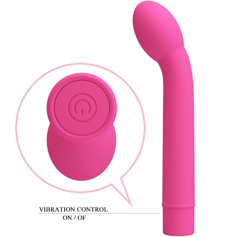PRETTY LOVE - LOGAN G-SPOT VIBRATOR 10 VIBRATIONS PINK 3 PRETTY LOVE - LOGAN G-SPOT VIBRATOR 10 VIBRATIONS PINK - obrazek 3