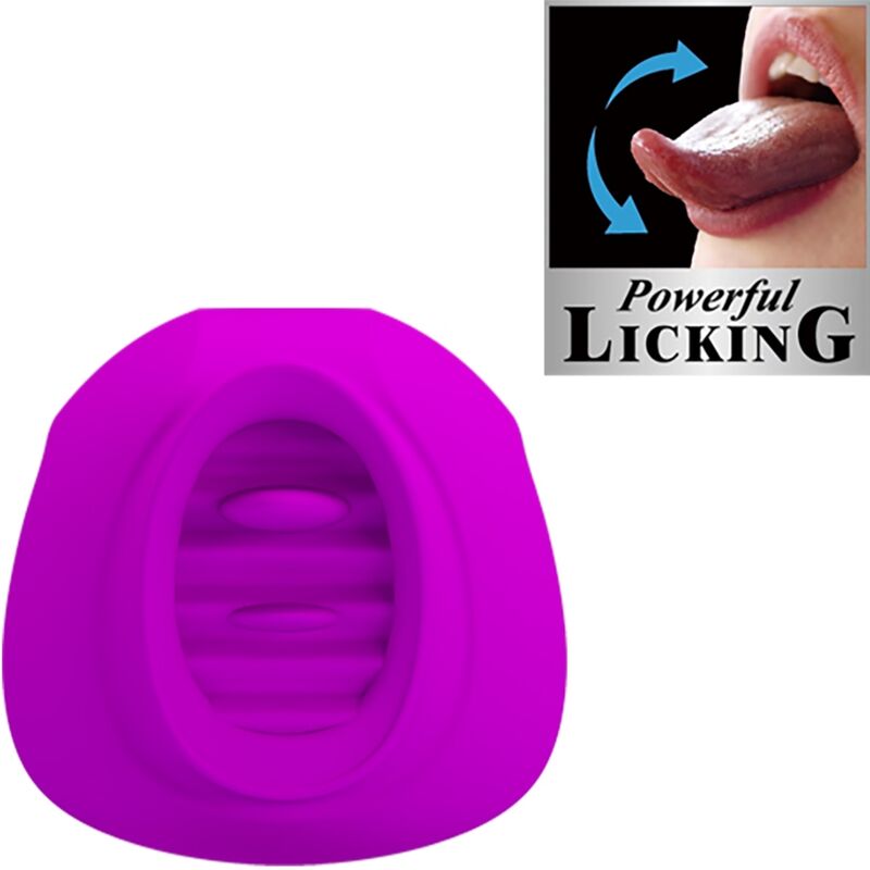 PRETTY LOVE - ESTELLE TONGUE CLITORIS STIMULATOR 12 VIBRATIONS PURPLE 2 PRETTY LOVE - ESTELLE TONGUE CLITORIS STIMULATOR 12 VIBRATIONS PURPLE - obrazek 2