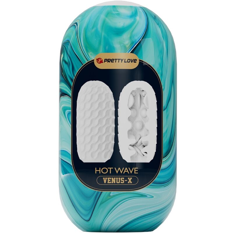 PRETTY LOVE - HOT WAVE SILICONE MALE MASTURBATOR WHITE 4 PRETTY LOVE - HOT WAVE SILICONE MALE MASTURBATOR WHITE - obrazek 4