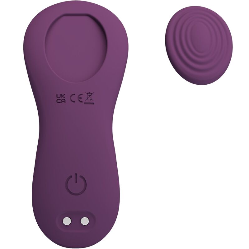 PRETTY LOVE - MANE LAY ON CLITORIS MASSAGER 10 VIBRATIONS REMOTE CONTROL PURPLE 2 PRETTY LOVE - MANE LAY ON CLITORIS MASSAGER 10 VIBRATIONS REMOTE CONTROL PURPLE - obrazek 2
