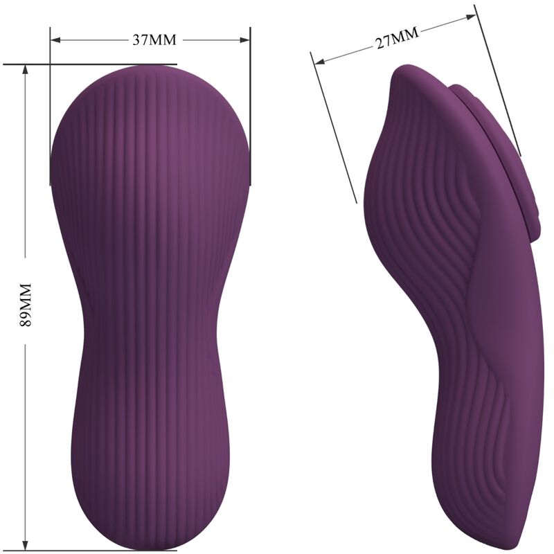 PRETTY LOVE - MANE LAY ON CLITORIS MASSAGER 10 VIBRATIONS REMOTE CONTROL PURPLE 4 PRETTY LOVE - MANE LAY ON CLITORIS MASSAGER 10 VIBRATIONS REMOTE CONTROL PURPLE - obrazek 4