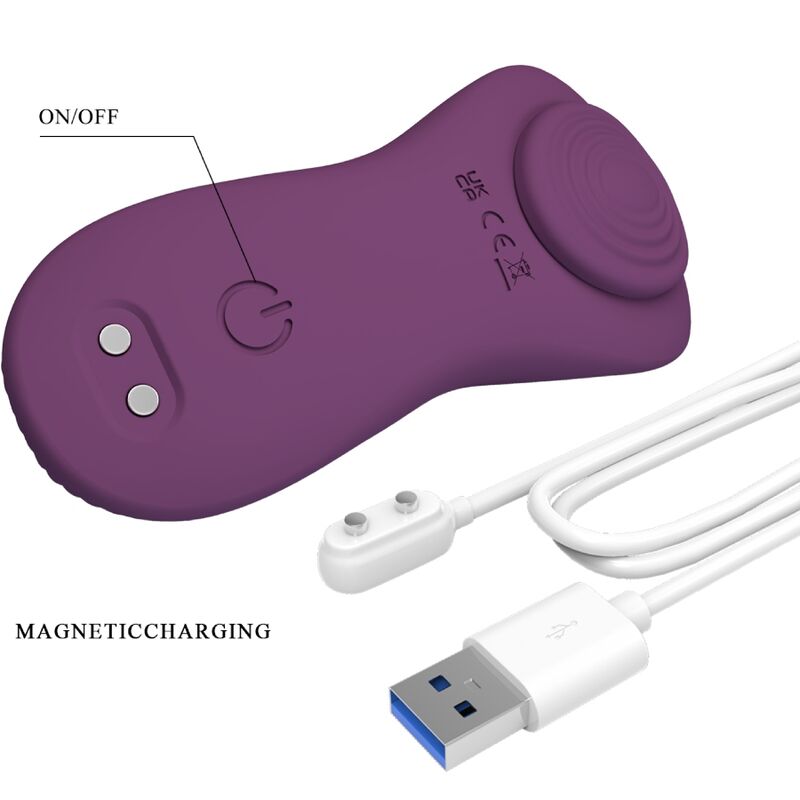 PRETTY LOVE - MANE LAY ON CLITORIS MASSAGER 10 VIBRATIONS REMOTE CONTROL PURPLE 5 PRETTY LOVE - MANE LAY ON CLITORIS MASSAGER 10 VIBRATIONS REMOTE CONTROL PURPLE - obrazek 5