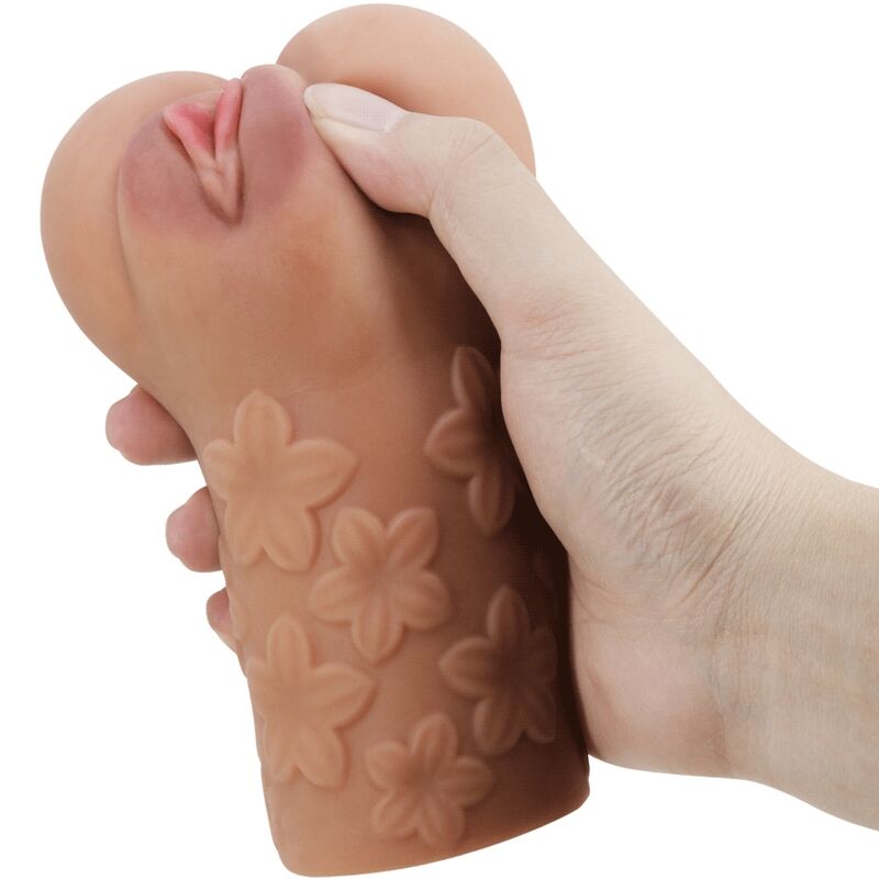 CRAZY BULL - SCARLET VAGINA AND ANUS DESIGN WITH FLOWERS FLESH 3 CRAZY BULL - SCARLET VAGINA AND ANUS DESIGN WITH FLOWERS FLESH - obrazek 3