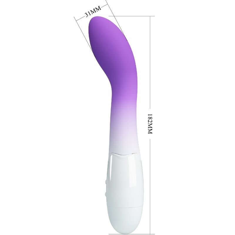 PRETTY LOVE - BISHOP G-SPOT VIBRATOR 30 VIBRATIONS PURPLE 4 PRETTY LOVE - BISHOP G-SPOT VIBRATOR 30 VIBRATIONS PURPLE - obrazek 4