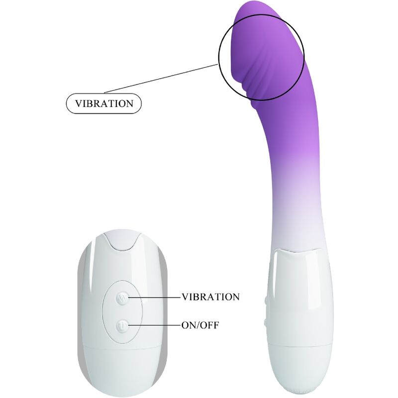 PRETTY LOVE - ELEMENTAL G-SPOT VIBRATOR 30 VIBRATIONS PURPLE 4 PRETTY LOVE - ELEMENTAL G-SPOT VIBRATOR 30 VIBRATIONS PURPLE - obrazek 4