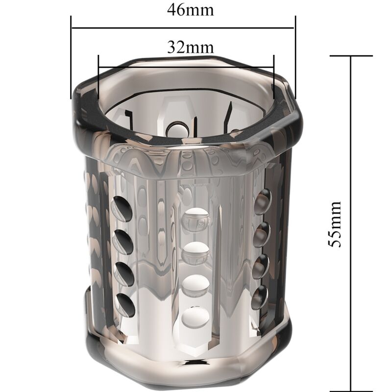 PRETTY LOVE - RONAEL PENIS SLEEVE SUPER STRETCHY TRANSPARENT 4 PRETTY LOVE - RONAEL PENIS SLEEVE SUPER STRETCHY TRANSPARENT - obrazek 4