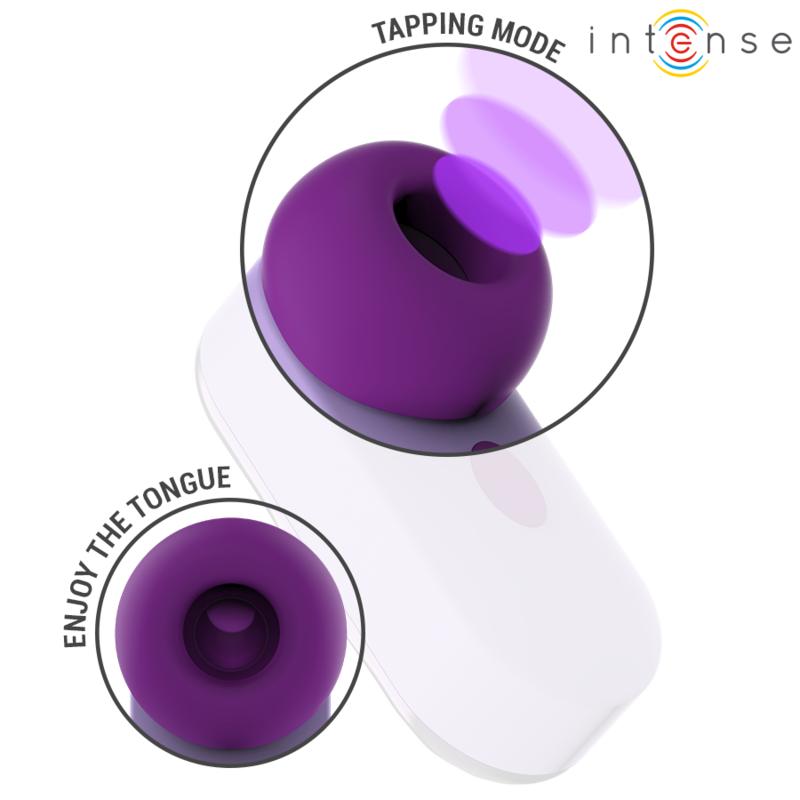 INTENSE - SABRINA CLIT STIMULATOR PURPLE 3 INTENSE - SABRINA CLIT STIMULATOR PURPLE - obrazek 3