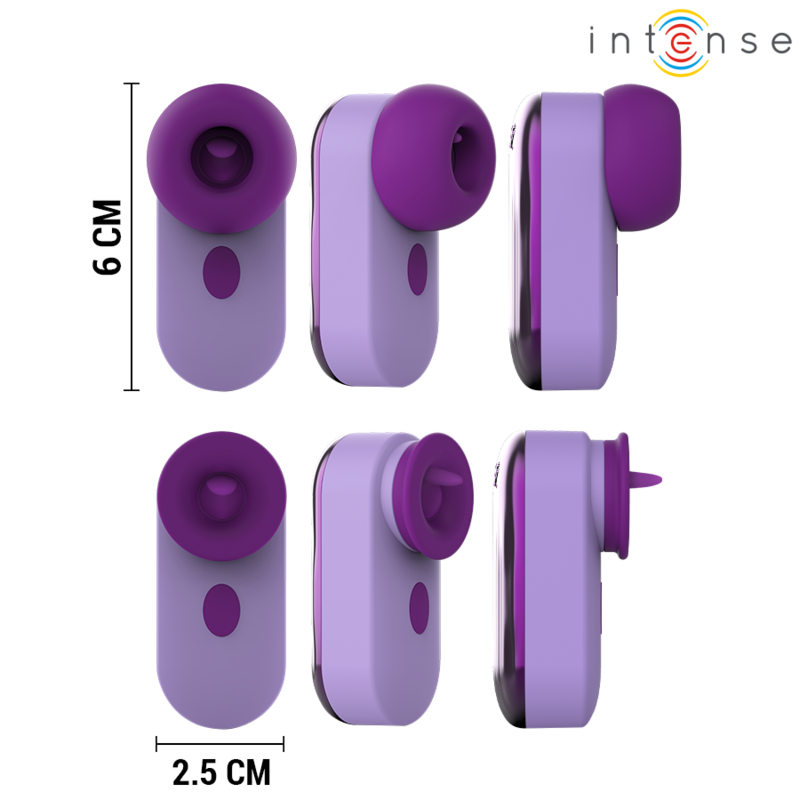 INTENSE - SABRINA CLIT STIMULATOR PURPLE 2 INTENSE - SABRINA CLIT STIMULATOR PURPLE - obrazek 2