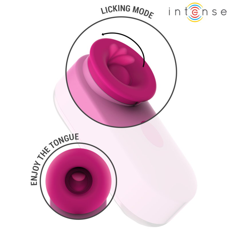 INTENSE - SABRINA CLIT STIMULATOR PINK 4 INTENSE - SABRINA CLIT STIMULATOR PINK - obrazek 4