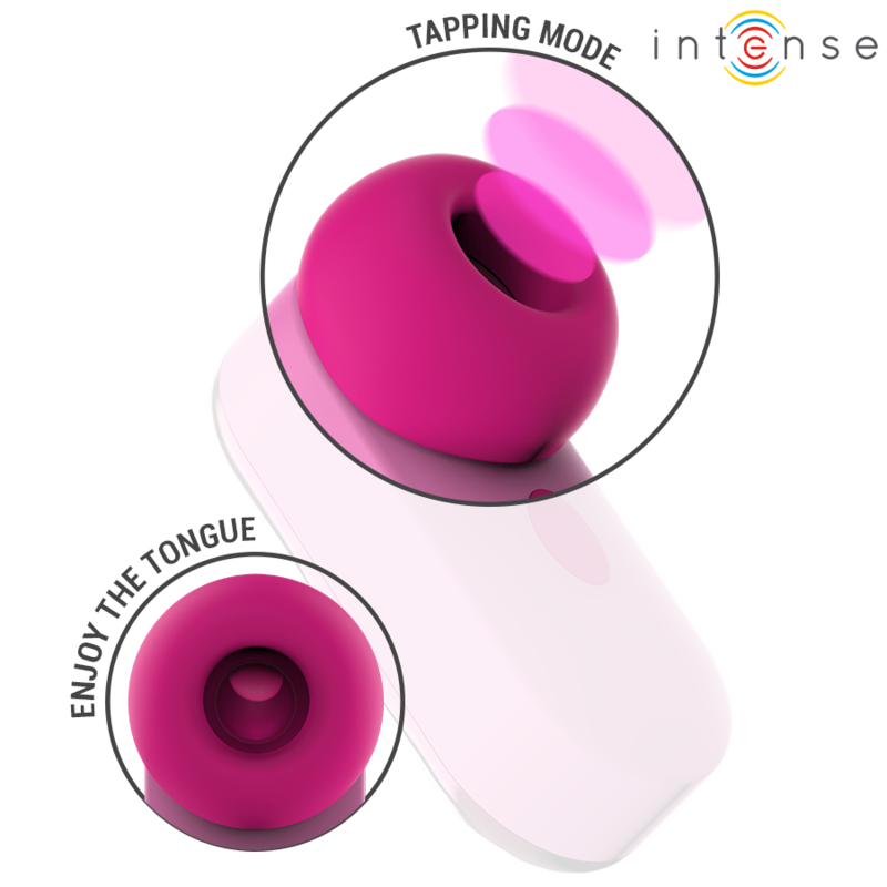 INTENSE - SABRINA CLIT STIMULATOR PINK 3 INTENSE - SABRINA CLIT STIMULATOR PINK - obrazek 3