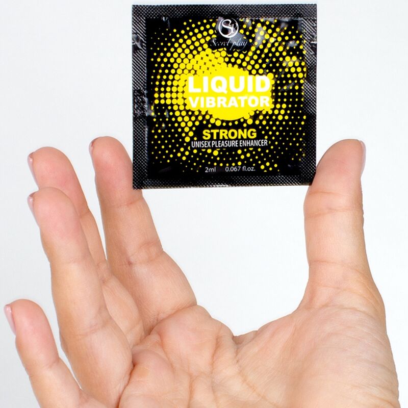 SECRETPLAY - SINGLE DOSE VIBRATOR LIQUID STRONG 2 ML 3 SECRETPLAY - SINGLE DOSE VIBRATOR LIQUID STRONG 2 ML - obrazek 3