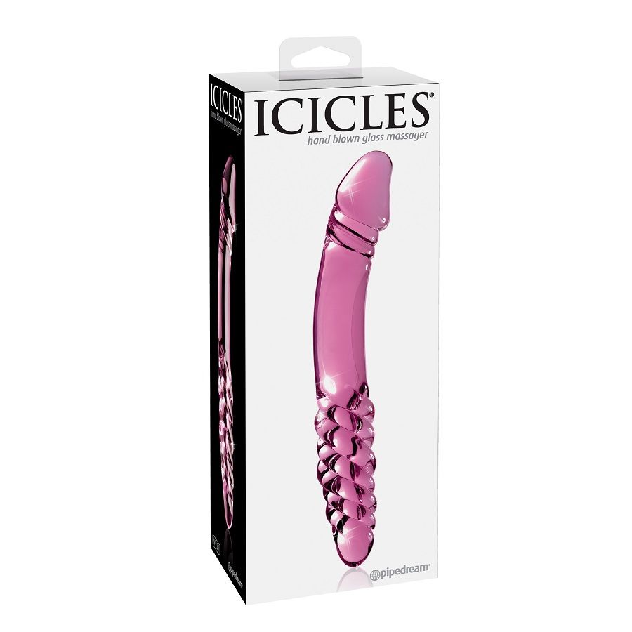 ICICLES - N. 57 GLASS MASSAGER 2 ICICLES - N. 57 GLASS MASSAGER - obrazek 2
