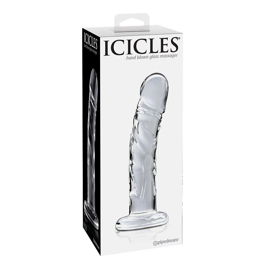 ICICLES - N. 62 GLASS MASSAGER 2 ICICLES - N. 62 GLASS MASSAGER - obrazek 2