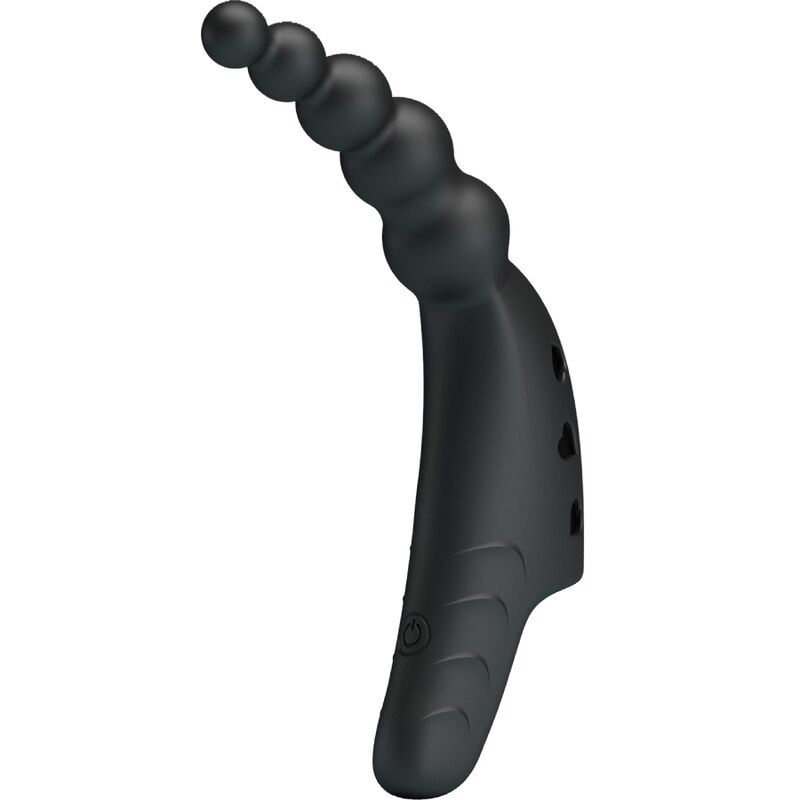 PRETTY LOVE - JORDIN FINGER VIBRATOR 10 VIBRATIONS BLACK 2 PRETTY LOVE - JORDIN FINGER VIBRATOR 10 VIBRATIONS BLACK - obrazek 2