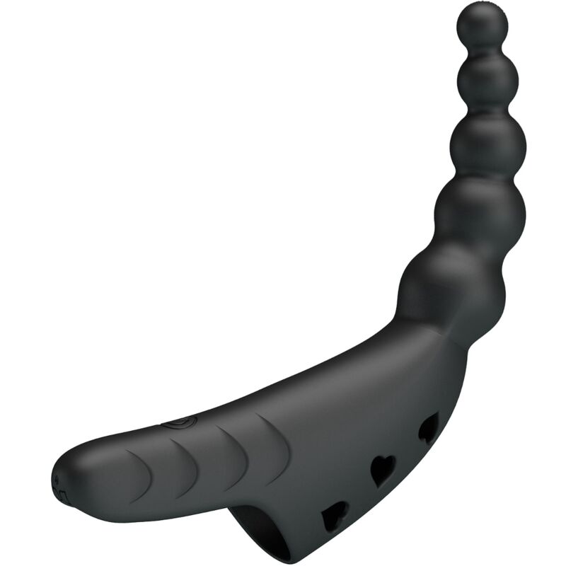PRETTY LOVE - JORDIN FINGER VIBRATOR 10 VIBRATIONS BLACK 3 PRETTY LOVE - JORDIN FINGER VIBRATOR 10 VIBRATIONS BLACK - obrazek 3