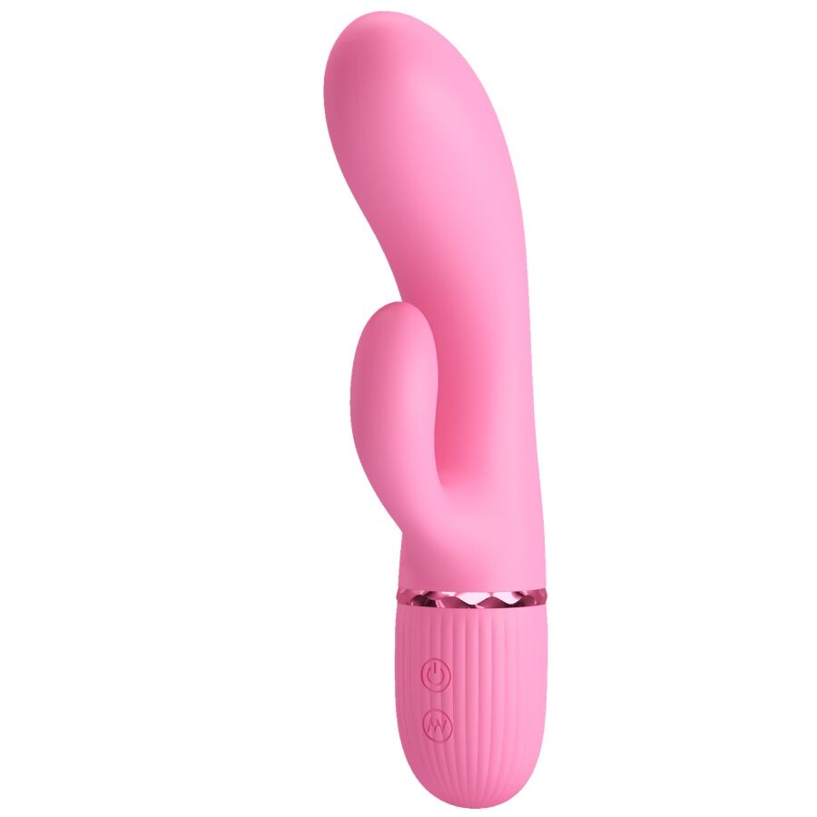 PRETTY LOVE - MARSKI RABBIT VIBRATOR G-SPOT PINK 2 PRETTY LOVE - MARSKI RABBIT VIBRATOR G-SPOT PINK - obrazek 2