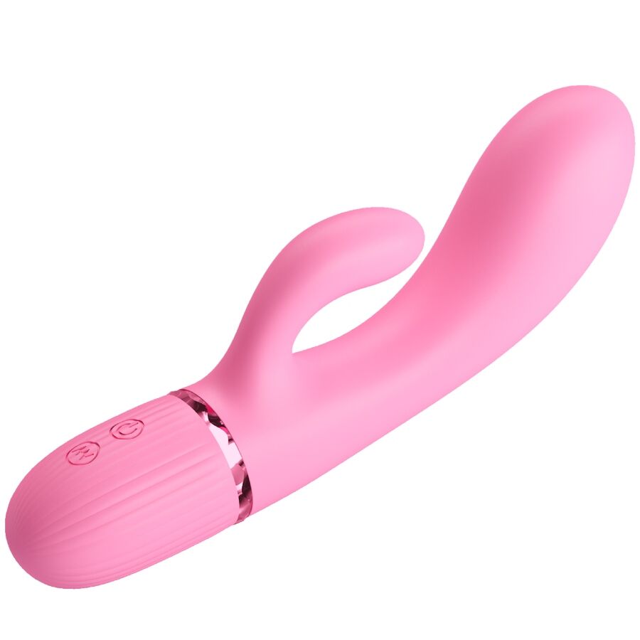 PRETTY LOVE - MARSKI RABBIT VIBRATOR G-SPOT PINK 3 PRETTY LOVE - MARSKI RABBIT VIBRATOR G-SPOT PINK - obrazek 3