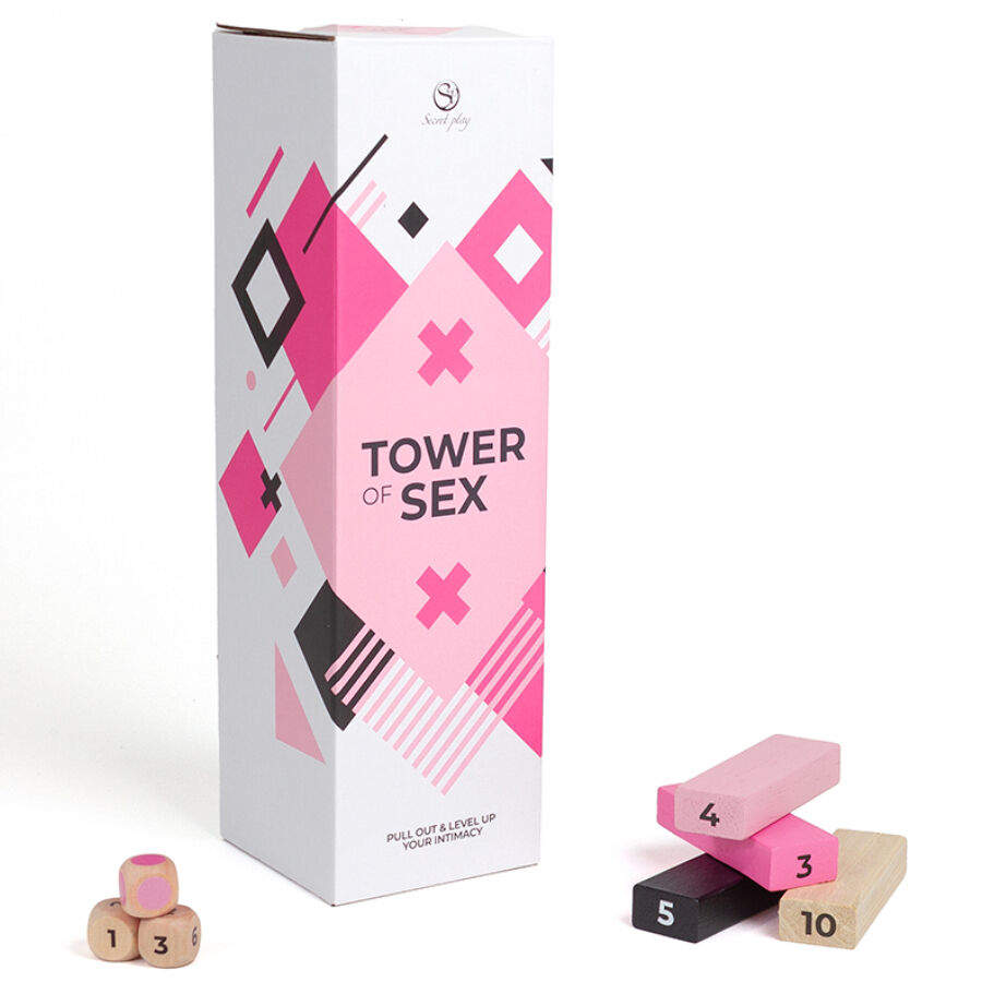 SECRETPLAY - TOWER OF SEX WOODEN GAME 4 SECRETPLAY - TOWER OF SEX WOODEN GAME - obrazek 4