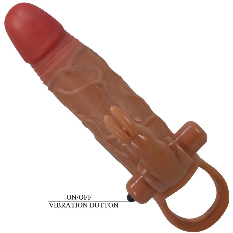 PRETTY LOVE - OSMAR PENIS SLEEVE + VIBRATING CLITORIS STIMULATOR 5 PRETTY LOVE - OSMAR PENIS SLEEVE + VIBRATING CLITORIS STIMULATOR - obrazek 5