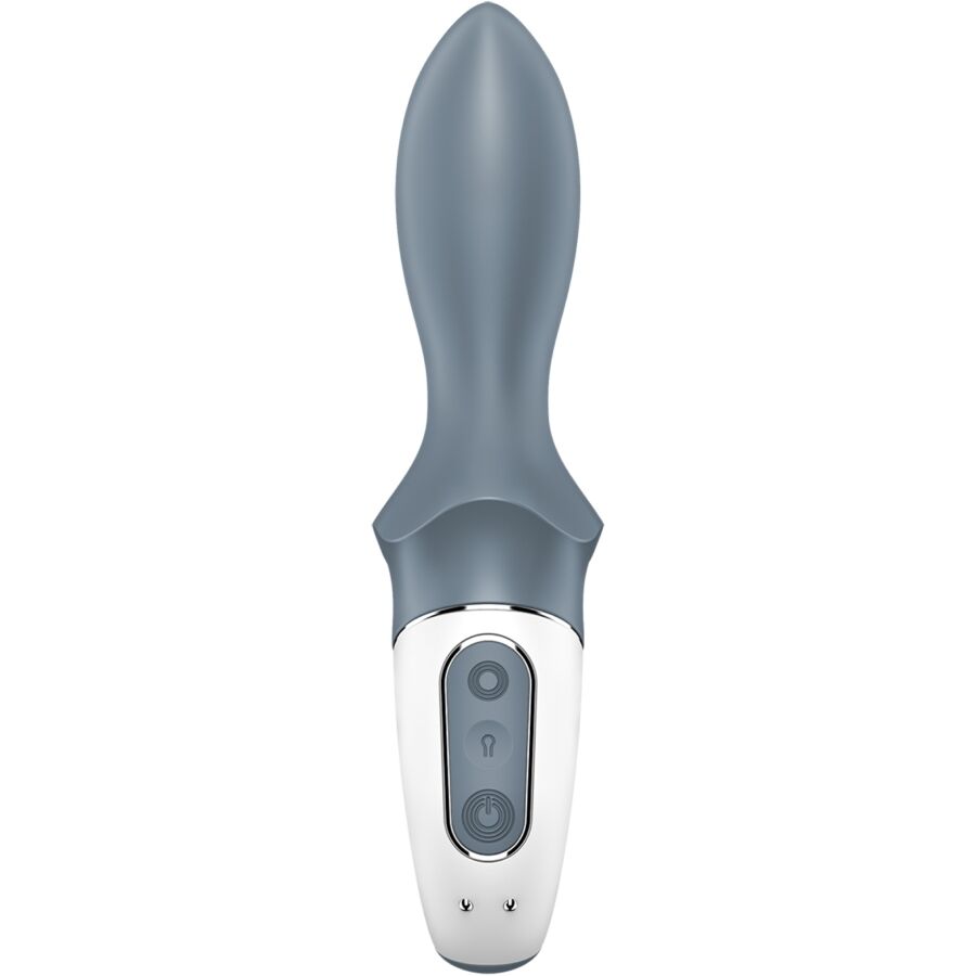 SATISFYER - AIR PUMP BOOTY 1 ANAL INFLATABLE VIBRATOR GREY 2 SATISFYER - AIR PUMP BOOTY 1 ANAL INFLATABLE VIBRATOR GREY - obrazek 2
