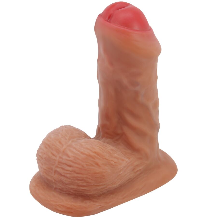 PRETTY LOVE - WARNELL ULTRA REALISTIC AND ELASTIC DILDO 9.5 CM MULATO 2 PRETTY LOVE - WARNELL ULTRA REALISTIC AND ELASTIC DILDO 9.5 CM MULATO - obrazek 2