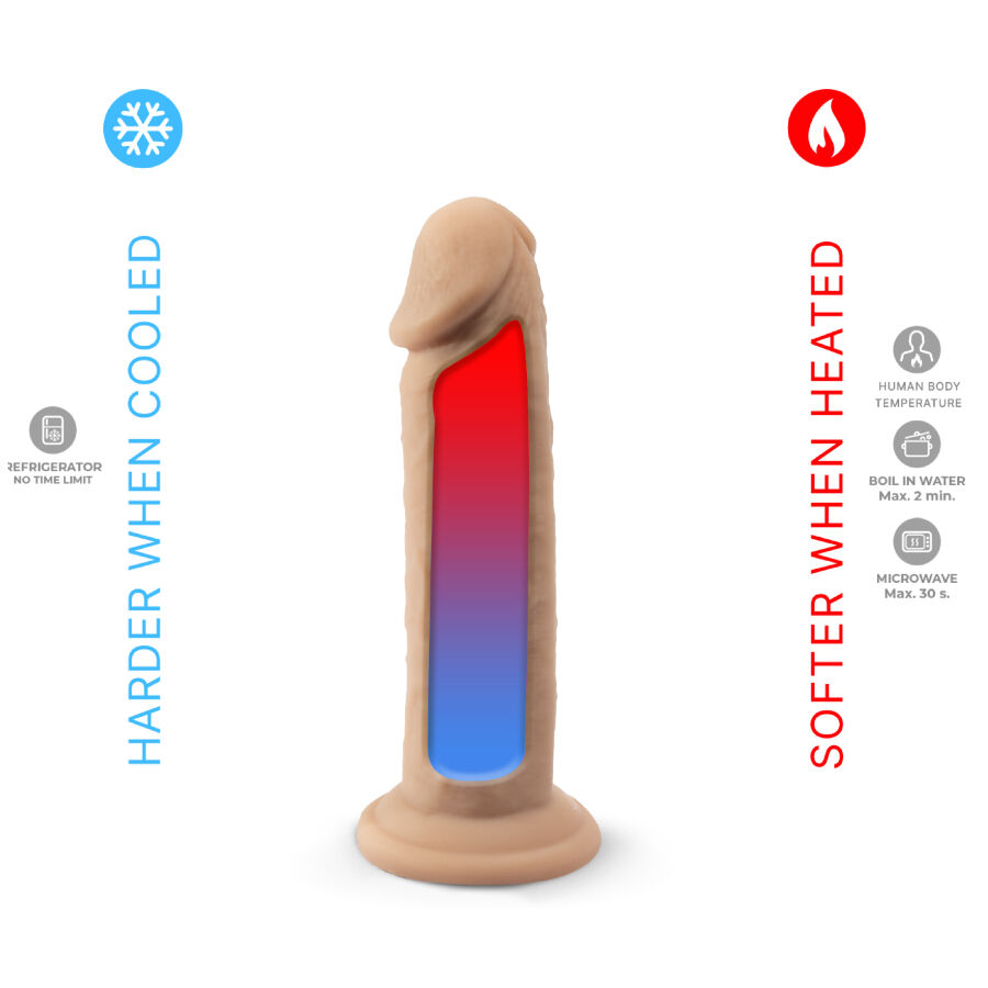 SILEXD - REALISTIC PENIS MODEL 2 THERMOREACTIVE SILICONE 15.4 CM 5 SILEXD - REALISTIC PENIS MODEL 2 THERMOREACTIVE SILICONE 15.4 CM - obrazek 5