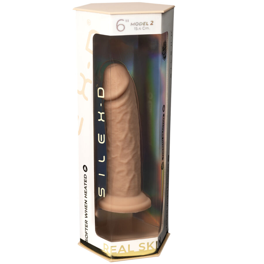 SILEXD - REALISTIC PENIS MODEL 2 PREMIUM THERMOREACTIVE SILICONE 15.4 CM 5 SILEXD - REALISTIC PENIS MODEL 2 PREMIUM THERMOREACTIVE SILICONE 15.4 CM - obrazek 5