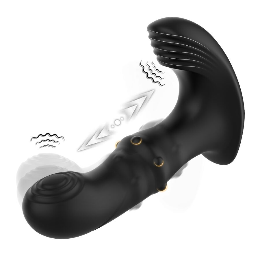 ARMONY - ANAL PROSTATE VIBRATOR REMOTE CONTROL BLACK 2 ARMONY - ANAL PROSTATE VIBRATOR REMOTE CONTROL BLACK - obrazek 2
