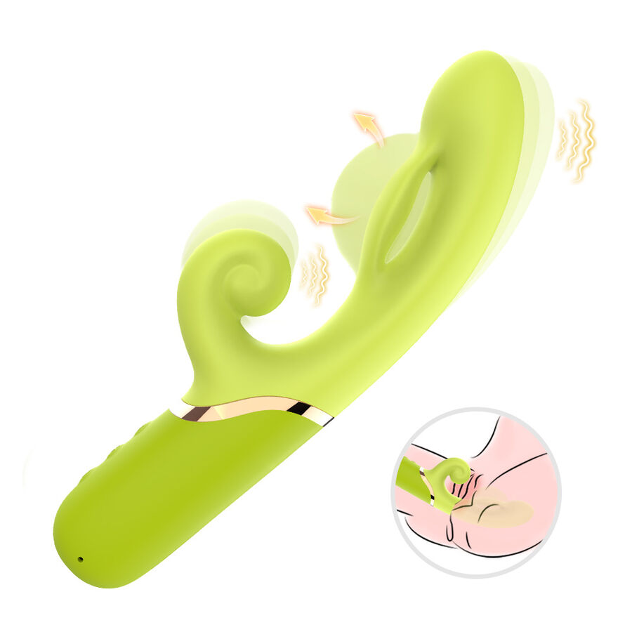 ARMONY - INFLABE POINT A TO STIMULATOR VIBRATOR GREEN 2 ARMONY - INFLABE POINT A TO STIMULATOR VIBRATOR GREEN - obrazek 2