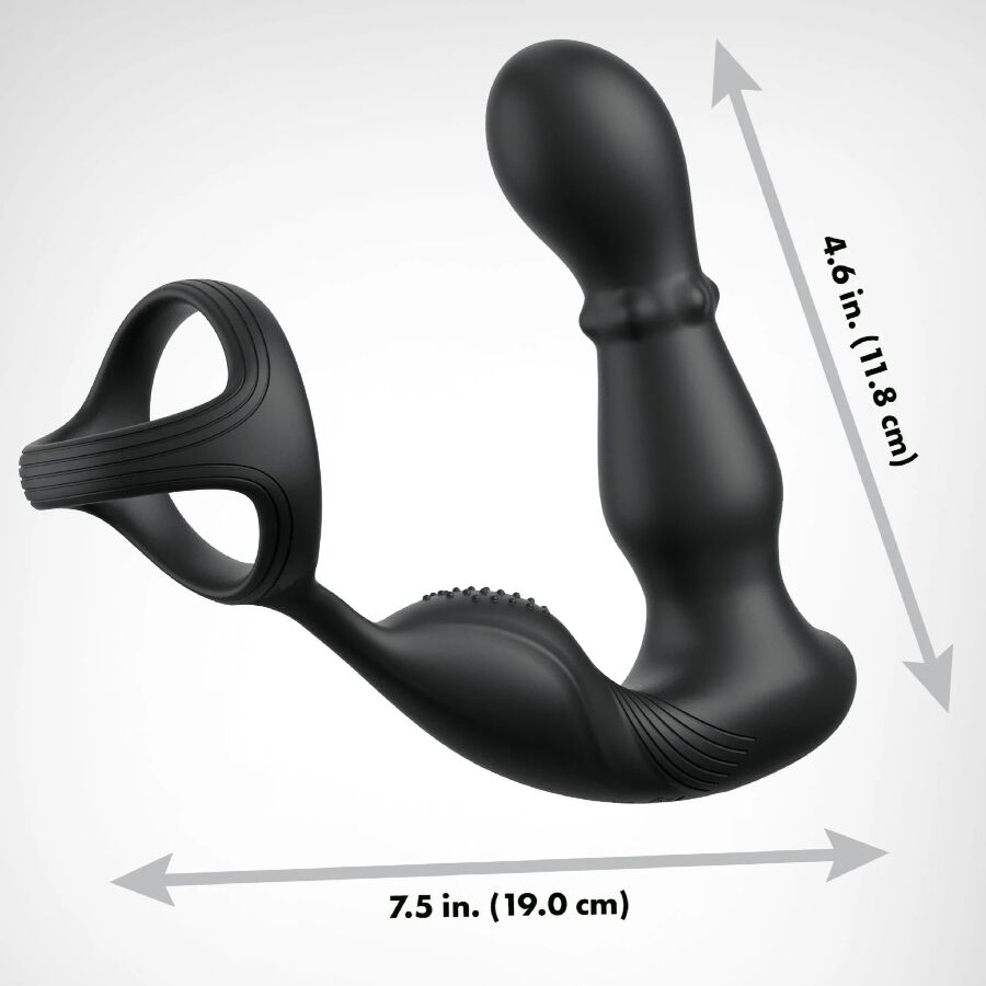 ANAL FANTASY ELITE COLLECTION - VIBRATING ANAL RING AND MASSAGER WITH REMOTE CONTROL 4 ANAL FANTASY ELITE COLLECTION - VIBRATING ANAL RING AND MASSAGER WITH REMOTE CONTROL - obrazek 4