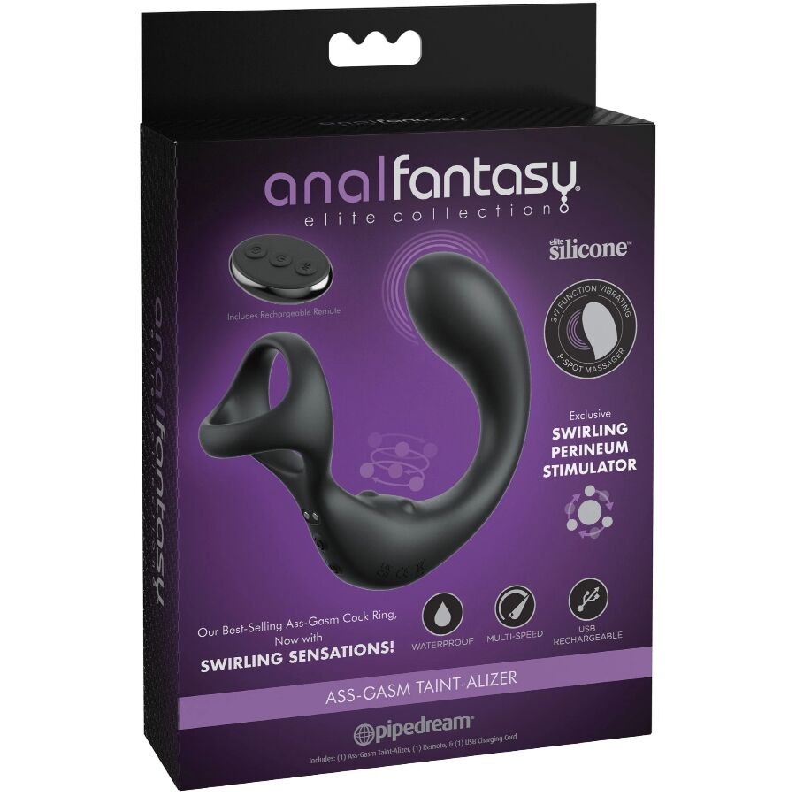 ANAL FANTASY ELITE COLLECTION - VIBRATING ANAL MASSAGER WITH REMOTE CONTROL 5 ANAL FANTASY ELITE COLLECTION - VIBRATING ANAL MASSAGER WITH REMOTE CONTROL - obrazek 5