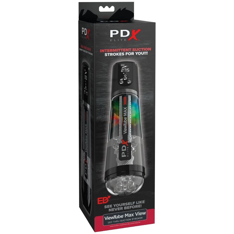 PDX ELITE - VIEWTUBE MAX VIEW AUTOMATIC MASTURNADOR WITH TRANSPARENT SUCTION 5 PDX ELITE - VIEWTUBE MAX VIEW AUTOMATIC MASTURNADOR WITH TRANSPARENT SUCTION - obrazek 5