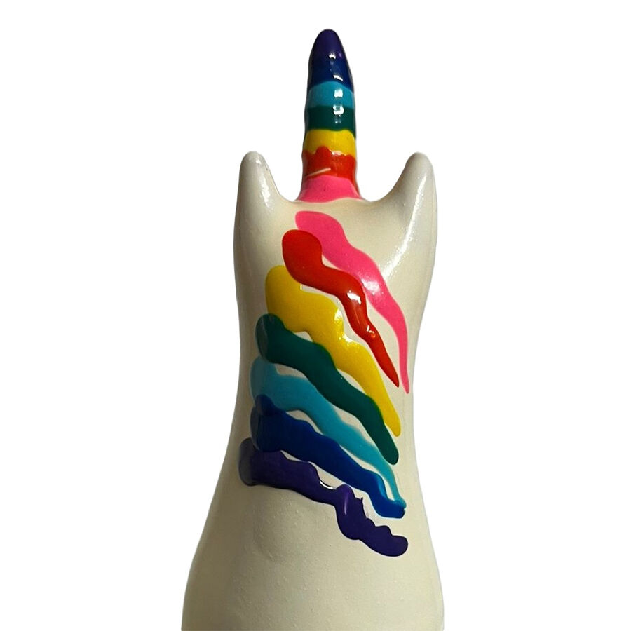 CONDOMERIE - HANDPAINTED NOVELTY CONDOMS UNICORN RAINBOW 2 CONDOMERIE - HANDPAINTED NOVELTY CONDOMS UNICORN RAINBOW - obrazek 2