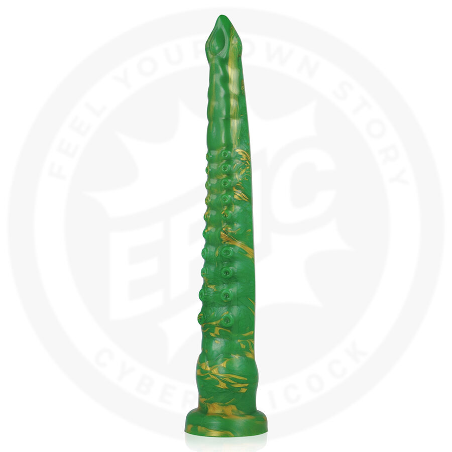 EPIC - DILDO HYLOS GREEN FLASH 2 EPIC - DILDO HYLOS GREEN FLASH - obrazek 2