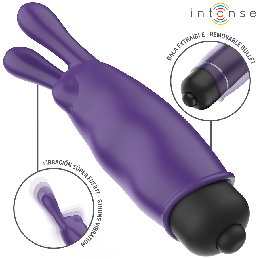 INTENSE - MYSTIC PURPLE VIBRATING BULLET 8.7 X 2.4 CM 4 INTENSE - MYSTIC PURPLE VIBRATING BULLET 8.7 X 2.4 CM - obrazek 4