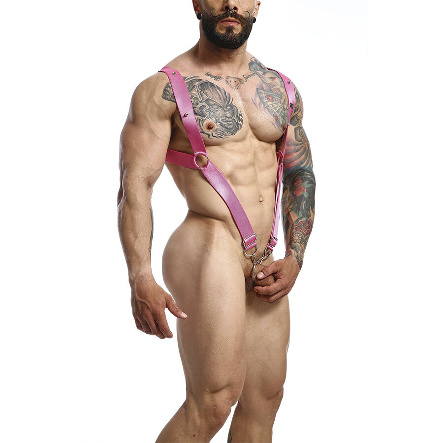 MOB - DNGEON PINK STRAIGHT HARNESS ONE SIZE 3 MOB - DNGEON PINK STRAIGHT HARNESS ONE SIZE - obrazek 3